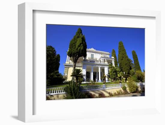 Achilleion Palace, Corfu, the Ionian Islands, Greek Islands, Greece, Europe-Neil Farrin-Framed Photographic Print