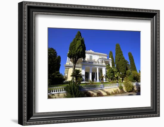 Achilleion Palace, Corfu, the Ionian Islands, Greek Islands, Greece, Europe-Neil Farrin-Framed Photographic Print