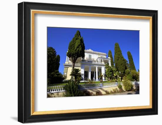 Achilleion Palace, Corfu, the Ionian Islands, Greek Islands, Greece, Europe-Neil Farrin-Framed Photographic Print