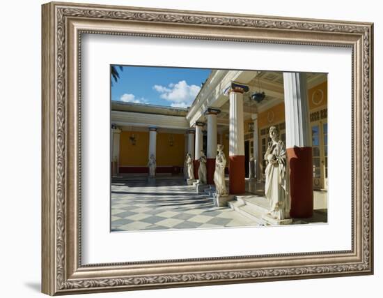 Achilleion Palace of Empress Elisabeth of Austria Well known as Sissi-Tuul-Framed Photographic Print