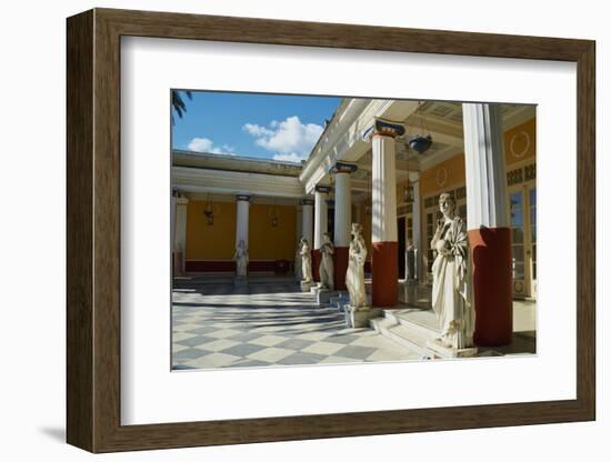 Achilleion Palace of Empress Elisabeth of Austria Well known as Sissi-Tuul-Framed Photographic Print