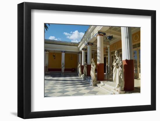 Achilleion Palace of Empress Elisabeth of Austria Well known as Sissi-Tuul-Framed Photographic Print