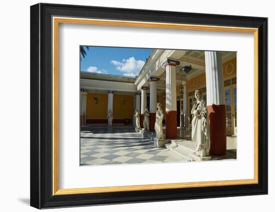 Achilleion Palace of Empress Elisabeth of Austria Well known as Sissi-Tuul-Framed Photographic Print