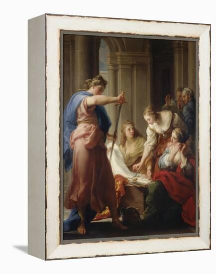 Achilles at the Court of Lycomedes-Pompeo Batoni-Framed Premier Image Canvas