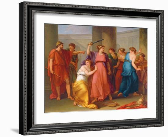 Achilles Discovered-Angelica Kauffmann-Framed Giclee Print