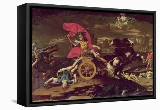 Achilles Dragging the Body of Hector Around the Walls of Troy-Donato Creti-Framed Premier Image Canvas