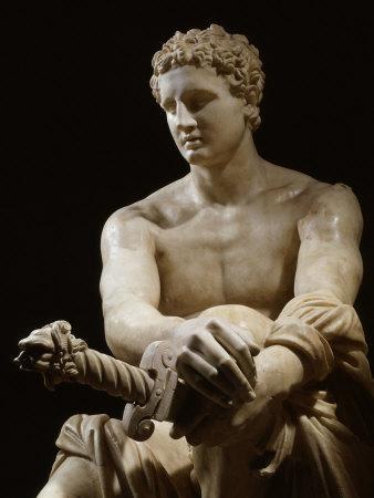 'Achilles, Marble Sculpture Known as the Ludovisi Ares (c.4th century