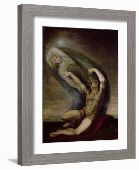 Achilles Searching for the Shade of Patrocles, 1803-Henry Fuseli-Framed Giclee Print