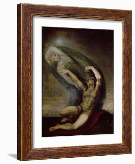 Achilles Searching for the Shade of Patrocles, 1803-Henry Fuseli-Framed Giclee Print