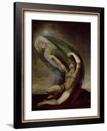 Achilles Searching for the Shade of Patrocles, 1803-Henry Fuseli-Framed Giclee Print