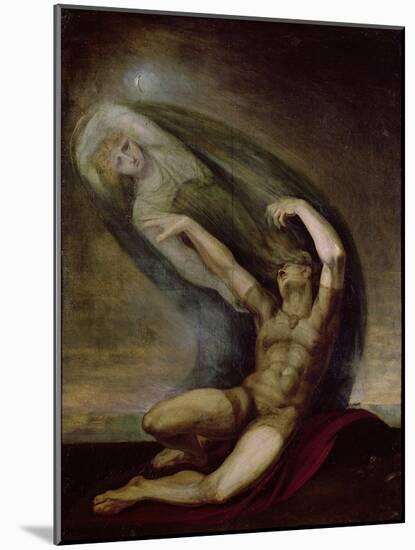 Achilles Searching for the Shade of Patrocles, 1803-Henry Fuseli-Mounted Giclee Print