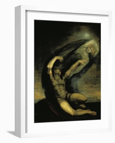 Achilles Trying to Grasp at the Shade of Patroclus, 1803-Henry Fuseli-Framed Giclee Print