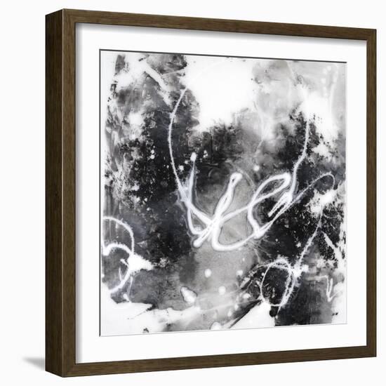 Achromic Whispers I-Joshua Schicker-Framed Giclee Print