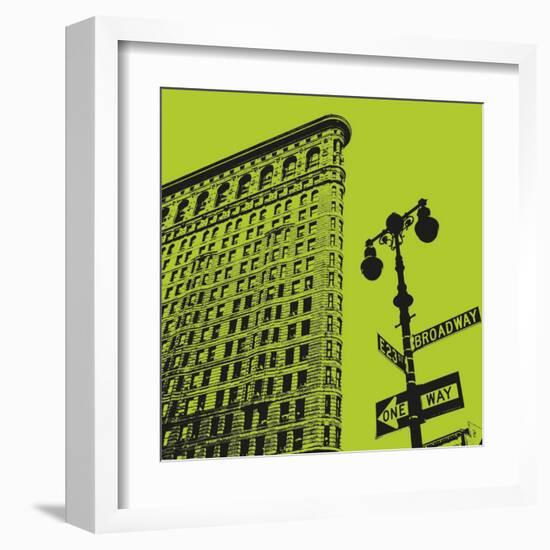 Acid Flatiron-Erin Clark-Framed Art Print