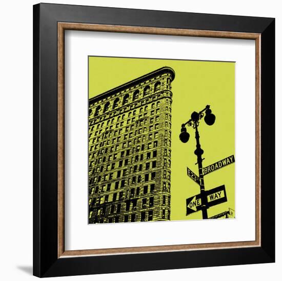 Acid Flatiron-Erin Clark-Framed Art Print