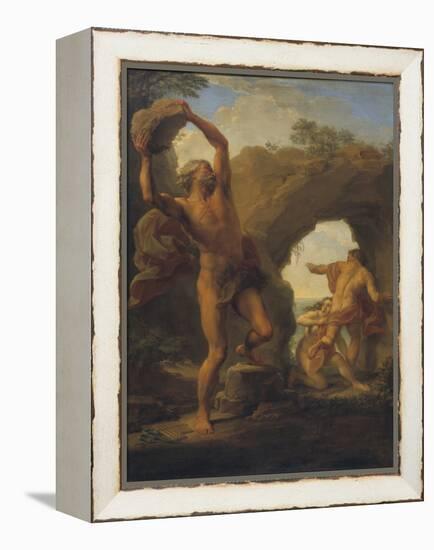 Acis Et Galatee - Acis and Galatea, by Batoni, Pompeo Girolamo (1708-1787). Oil on Canvas, 1761. Di-Pompeo Girolamo Batoni-Framed Premier Image Canvas