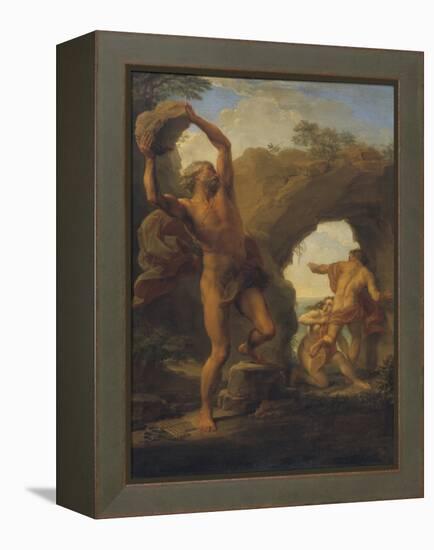 Acis Et Galatee - Acis and Galatea, by Batoni, Pompeo Girolamo (1708-1787). Oil on Canvas, 1761. Di-Pompeo Girolamo Batoni-Framed Premier Image Canvas