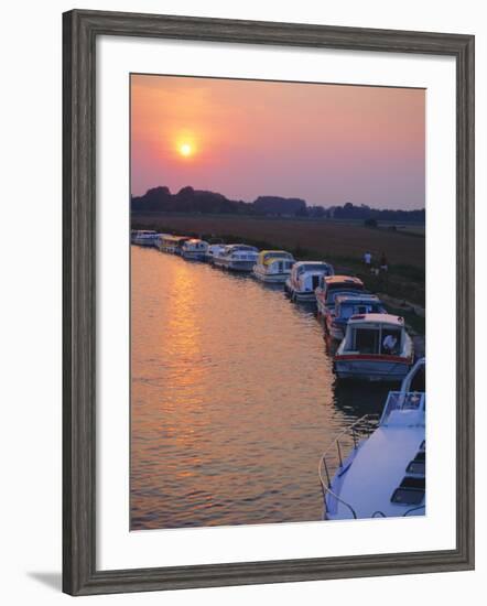 Acle, Norfolk Broads, Norfolk, England, UK, Europe-John Miller-Framed Photographic Print