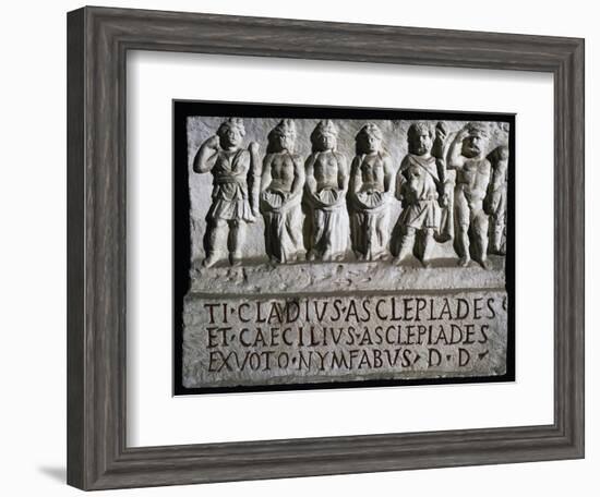 Aclepiade, Diana, Three Nymphs, Silvanus, and Hercules-null-Framed Giclee Print