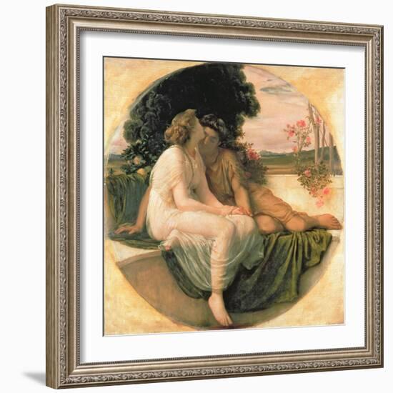 Acme and Septimus, C.1868-Frederick Leighton-Framed Giclee Print