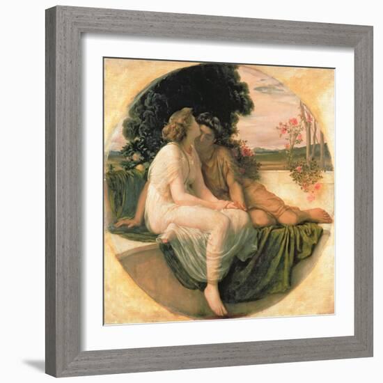 Acme and Septimus, C.1868-Frederick Leighton-Framed Giclee Print