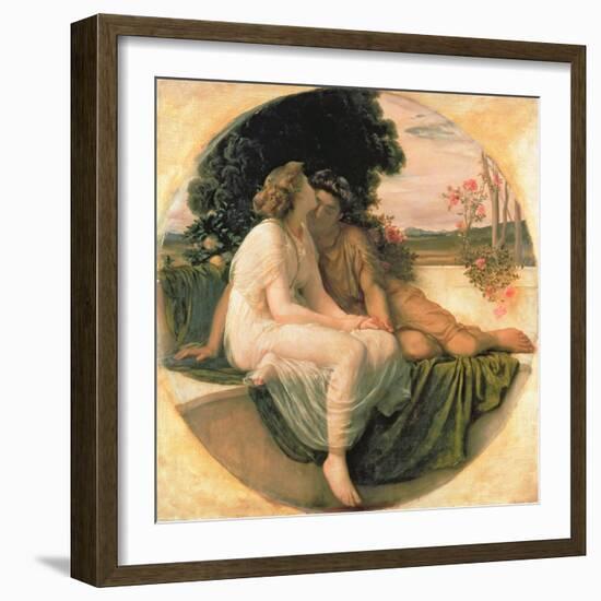 Acme and Septimus, C.1868-Frederick Leighton-Framed Giclee Print