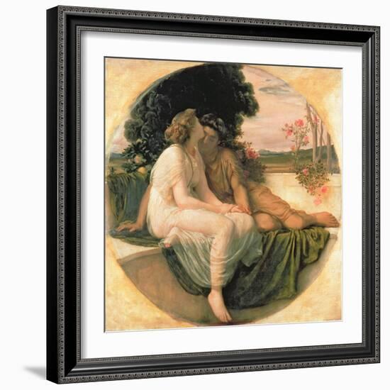 Acme and Septimus, C.1868-Frederick Leighton-Framed Giclee Print