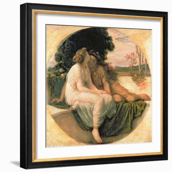 Acme and Septimus, C.1868-Frederick Leighton-Framed Giclee Print