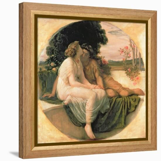 Acme and Septimus, C.1868-Frederick Leighton-Framed Premier Image Canvas