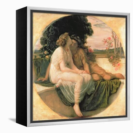 Acme and Septimus, C.1868-Frederick Leighton-Framed Premier Image Canvas