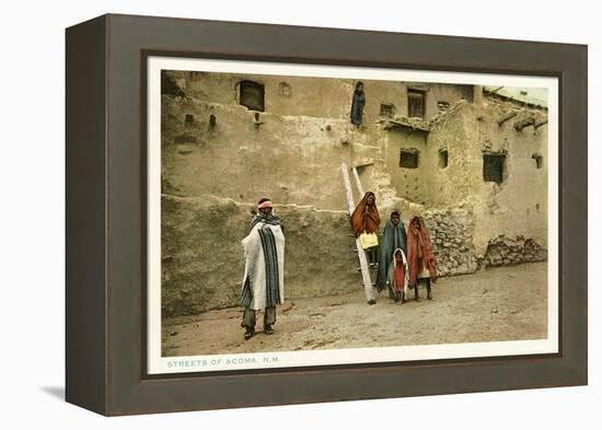 Acoma Pueblo, New Mexico-null-Framed Stretched Canvas