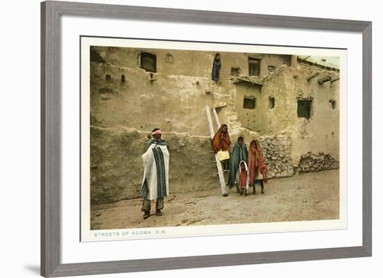 Acoma Pueblo, New Mexico-null-Framed Art Print