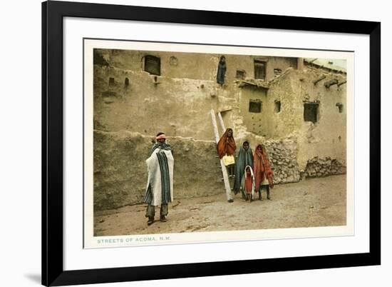 Acoma Pueblo, New Mexico-null-Framed Art Print