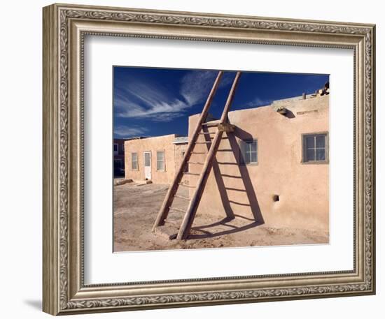 Acoma Pueblo, Sky City, New Mexico, USA-Walter Bibikow-Framed Photographic Print