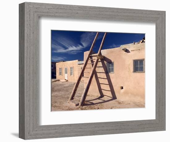 Acoma Pueblo, Sky City, New Mexico, USA-Walter Bibikow-Framed Photographic Print