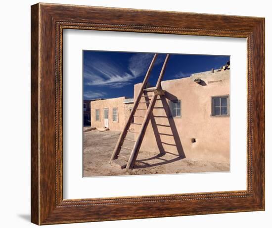 Acoma Pueblo, Sky City, New Mexico, USA-Walter Bibikow-Framed Photographic Print