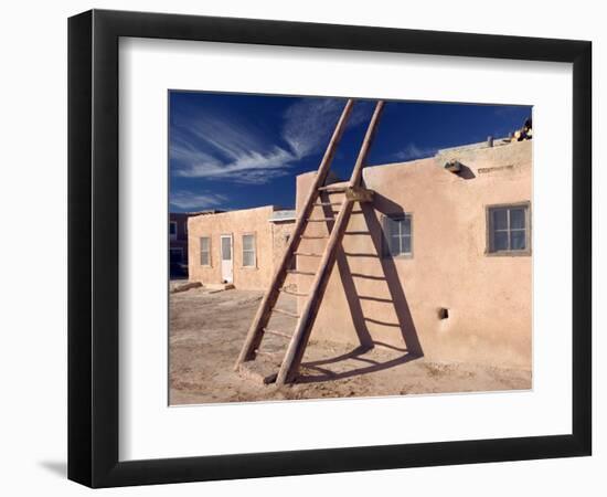 Acoma Pueblo, Sky City, New Mexico, USA-Walter Bibikow-Framed Photographic Print