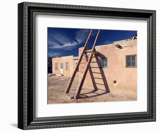 Acoma Pueblo, Sky City, New Mexico, USA-Walter Bibikow-Framed Photographic Print