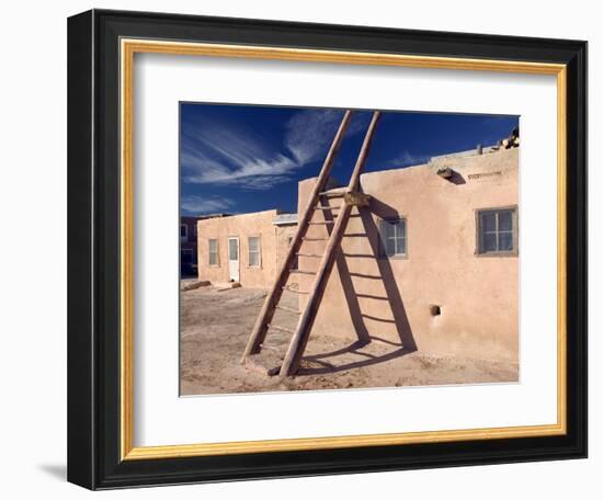 Acoma Pueblo, Sky City, New Mexico, USA-Walter Bibikow-Framed Photographic Print