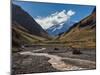 Aconcagua Mountain and Horcones River, Aconcagua Provincial Park, Central Andes, Mendoza Province, -Karol Kozlowski-Mounted Photographic Print