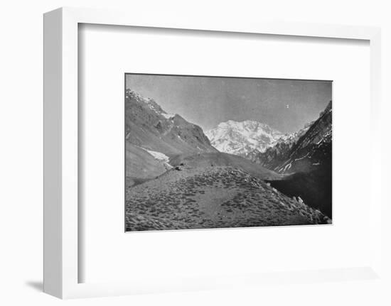 'Aconcagua, Near The Road From Santiago to Mendoza', 1911-Unknown-Framed Photographic Print