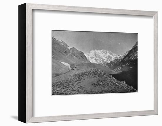 'Aconcagua, Near The Road From Santiago to Mendoza', 1911-Unknown-Framed Photographic Print