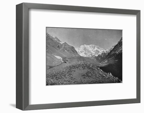 'Aconcagua, Near The Road From Santiago to Mendoza', 1911-Unknown-Framed Photographic Print