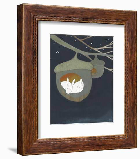 Acorn, Sweet Acorn-Kristiana Pärn-Framed Art Print