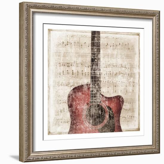 Acoustic-Sheldon Lewis-Framed Art Print