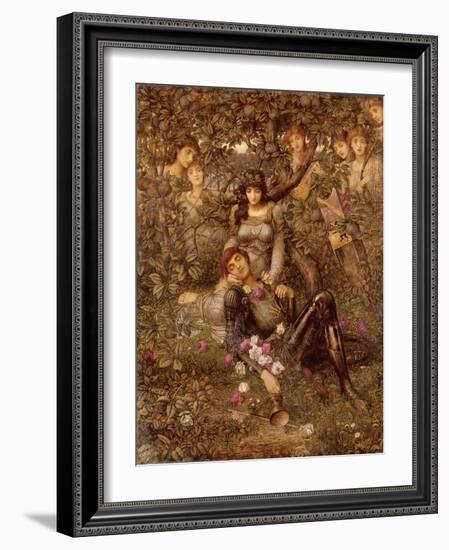 Acrasia, C.1888-John Melhuish Strudwick-Framed Giclee Print