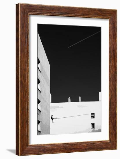 Acrobat.-Anna Niemiec-Framed Giclee Print