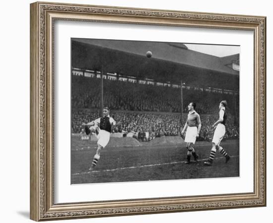 Acrobatics in a Arsenal V Chelsea Match at Stamford Bridge, London, C1933-C1938-Sport & General-Framed Giclee Print