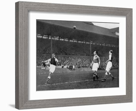 Acrobatics in a Arsenal V Chelsea Match at Stamford Bridge, London, C1933-C1938-Sport & General-Framed Giclee Print