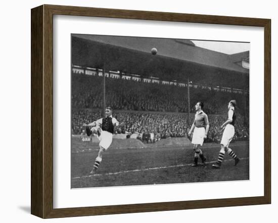 Acrobatics in a Arsenal V Chelsea Match at Stamford Bridge, London, C1933-C1938-Sport & General-Framed Giclee Print